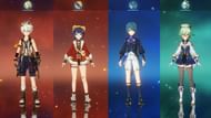 National team (Image via HoYoverse)